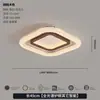 Lámparas de Techo Italianas MOFAS Estilo Usado Protección Ocular Dormitorio Sala de Estar de Gama Alta Estudio Simple Lujo Ligero Toda la Casa Hierro