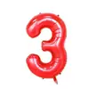 Globos de Aluminio con Números Grandes Versión Americana de 40 pulgadas para Decoración de Fiesta de Cumpleaños Globos de Aluminio con Números