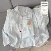 Conjunto de Pijama de Primavera para Mujer con Sujetador Incorporado, Lindo Cachorro de Dibujos Animados, Manga Larga, Pantalón Largo, Holgado, Se Puede Usar al Aire Libre, Conjunto para Estar en Casa