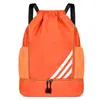 Bolsa de Basquete Popular Transfronteiriça Amazon Grande Capacidade Fitness Piscina Cordão Futebol Mochila com Cordão Mochila Esportiva