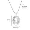 Collar de Acero Inoxidable con Flor de Arco y Perlas Transfronterizo Cadena de Clavícula Geométricas Exageradas de Alta Gama Lujo Ligero Venta al por Mayor
