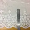 Encaje bordado de algodón hueco 9088 encaje de algodón banda ancha código de barras dobladillo 33cm falda manga accesorios hechos a mano DIY