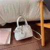 Bolso de Lunares de Alta Gama Transfronterizo de Nicho para Mujer 2026 Nuevo Bolso Cruzado Versátil de Moda Bolso de Mano Bolso de Concha