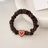 Goma para el pelo simple y elegante, alta elasticidad y banda de goma duradera, nuevo modelo 2025, no daña el cabello, cubierta de cuerda para el pelo