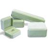 Caja Octogonal de Terciopelo Coreano Transfronteriza con Tapa de Terciopelo para Anillos, Aretes, Pulseras, Collares, Caja Simple para Empaque de Joyería