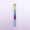 Caneta Esferográfica Criativa com Areia Movediça e Glitter, Caneta Mágica Absorvente de Óleo, Suave e Portátil, Caneta Gel de Cristal Exquisita Multicolorida com Alto Valor Estético