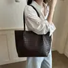 2026 Bolso de Mano Tejido Estilo Coreano Nuevo para Mujer, Bolso de Hombro de Gran Capacidad, Bolso de Axila de Alta Gama para Viajes Diarios, Bolso de Mano