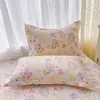 Funda de almohada de algodón puro, Funda de almohada de algodón, Par de fundas de almohada, Funda de almohada individual de látex, Hogar grande 48X74Cm