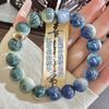 [decoloración sensible a la luz] pulsera de cuentas redondas de raíz de bodhi para mujer seis caracteres proverbios plato de juego cuentas para jugar pulsera de rosario venta al por mayor
