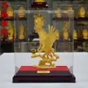 Veludo Areia Pinheiro Dourado Grou Longevidade Enfeites Presentes de Aniversário para Idosos Presentes de Aniversário Práticos para Idosos Avós