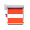 Puerta Enrollable Rápida de PVC Taller de Purificación Puerta Rápida Eléctrica de Alta Velocidad Puerta Enrollable Puerta Enrollable con Sensor Automático Transparente