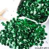 Lentejuelas plateadas de 6 mm con color mágico, pieza cóncava láser para bordado artesanal, accesorios de boda, materiales de joyería pequeños hechos a mano