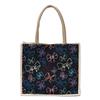 Bolsa Tote Grande Capacidade Bordada Coreana 2025 Primavera Novo Estilo Fresco Moda Simples Casual