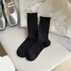 Calcetines de felpa estilo ballet para mujer, calcetines de media pantorrilla, algodón puro, finos de verano, con diseño de red calada y encaje, para sandalias pequeñas
