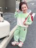 Conjunto de Niña Otoño 2026 Nueva Moda Tendencia Casual Conjunto de Dos Piezas para Niños