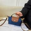 Bolsa Dumpling de Nylon Transfronteiriça 2025 Novo Design de Nicho Bolsa de Mão Mini Dragão Xiang Bolsa Transversal de Ombro de Alta Qualidade