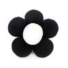 Almohada para el cuello con reposacabezas de coche con flores, almohada creativa de felpa para asiento de coche, almohada cómoda, suministros pequeños y frescos para coche