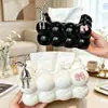 Superventas de Douyin Caja de Pañuelos Estilo Cremoso Sala de Estar Sensación de Alta Gama Caja de Pañuelos Extraíble Lujo Ligero Creativa Caja Extraíble Malvavisco
