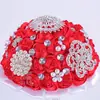 Suprimentos de casamento flores de buquê de casamento flores de buquê de casamento da noiva Presentes românticos para o Dia dos Namorados Atacado