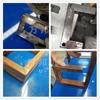 Máquina hidráulica para corte angular de tubo cuadrado 45 grados conformación única máquina dobladora tubo rectangular acero inoxidable plegado 90 grados máquina de plegado