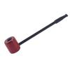 Madera Maciza Marinero Poderoso Pipa Pequeña Clásica para Hombre Filtro Rojo Pipa de Tabaco de Madera Maciza Hecha a Mano Antigua Bolsa de Tabaco Cazo