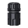 Kawochi Preto 4 Pontos Lavável com Água Lavagem de Carros Acessórios para Pistola de Água de Alta Pressão Mangueira de Quatro Pontos Conector Rápido de Plástico