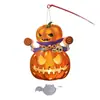 Regalo de Halloween Linterna de Mano Luminosa Hecha a Mano DIY Linterna de Calabaza de Halloween Decoración de Disfraz Regalo de Broma