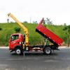 Guindaste Móvel Sinotruk Kingkong com Guindaste Xcmg de 3 Toneladas Caixa de Carga de 3,5m Suporta Personalização Exportação Guindaste Móvel