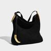 Bolso Retro Casual de Axila de Gran Capacidad para Mujer 2025 Nuevo Bolso Tote de Moda Esmerilado Nicho para Viajero Urbano Bolso de Hombro