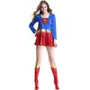 Fantasias de Superman para Halloween Europeias e Americanas Tamanhos Grandes Cosplay Fantasias de Palco Fantasias de Superman