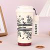 Taza de Café Termo de Acero Inoxidable 316, Vaso de Agua de Aspecto Elevado y Elegante para Hombres y Mujeres, Taza Termo de Lujo Ligero y Regalo de Gama Alta, En Stock