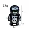 Relógio de Dentes Saltitantes Brinquedo de Corda Dentes Saltitantes Dentes de Fantasma Vampiro Halloween Natal Pequeno Presente Brinquedo de Corda
