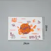 Papel para Parrilla, Charola de Papel Desechable Absorbente de Aceite para Brochetas Fritas, Especial para Tiendas de Brochetas, Papel Anti-Aceite para Charolas de Comida, Mayoreo