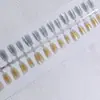 30 Peças de T016 Queijo Sal Marinho Escada Curta Formato Gradiente Versão Ab Polka Dot Tridimensional Cor de Doce Arte de Unhas Arte de Unhas para Menina Descolada