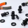 Adaptador de Válvula para Inflar Botes de Pesca, Botes de Goma, Kayaks, Tablas de Paddle, Negro