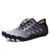 Sapatos de praia ao ar livre transfronteiriços Sapatos masculinos e femininos de natação e mergulho Sapatos de rastreamento antiderrapantes para casais Sapatos de ginástica de montanhismo de cinco dedos