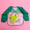Bebê impermeável macacão avental eva infantil macacão manga comprida pintura roupas crianças pintura reversa vestir impermeável eva babador