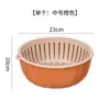 Cesta de Drenaje de Doble Capa Cocina Hogar Artefacto para Lavar Verduras Marco de Filtro Cesta de Drenaje Separable Cesta de Drenaje para Frutas y Verduras Cesta de Frutas