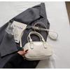 Bolso de Mano de Moda Coreana Nuevo Bolso de Hombro Boston Trendy Verano 2025 Nicho Simple de Alta Gama Bolso Cruzado
