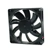 Ventilador de refrigeración DC8015 ventilador 12V24V máquina tarjeta gráfica ventilador DC 8cm ventilador industrial silencioso