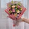 087 rosa de flor de jabón ramo día de san valentín simulación flor inmortal caja de regalo flor seca regalo de cumpleaños regalo de acompañamiento