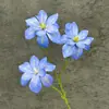 Flores Artificiais Impressas em 3D, Magnólia de 3 Cabeças, Arranjo de Casamento, Arranjo de Flores, Decoração de Janela de Casa, Enfeites de Flores Artificiais Transfronteiriços Atacado