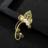 Un Gran Número de Ganchos para Orejas Hechos a Mano Listos, Pinzas para Orejas Estilo Antiguo, Hojas y Flores de Elfo, Pendientes Exagerados, Productos Populares de Comercio Exterior en Amazon