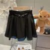 Nova coleção primavera 2024 para meninas de meia idade e crianças maiores, camisa versátil de madeira com orelha, estilo francês para crianças, princesa, manga longa com punho flare
