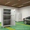 Gabinete de Almacenamiento para Plaza de Estacionamiento, Gabinete de Herramientas de Ferretería a Prueba de Humedad y Antirrobo para Garaje Subterráneo, Gabinete de Almacenamiento para Equipo de Pesca, Camping y Varios, Gabinete con Contraseña