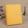 Cuaderno de cuero PU para negocios, tesoro de carga portátil, cuaderno, libro de trabajo para aprender y oficina, se puede personalizar el logotipo