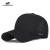 Gorra de Béisbol de Color Sólido de Secado Rápido Estilo Pareja Sombrero para Deportes al Aire Libre Ciclismo Running Protección Solar Transpirable Gorra con Visera para Hombres