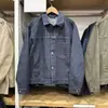 Chaqueta de mezclilla retro lavada y desgastada nueva para hombre y mujer, estilo holgado y casual, 488726