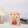 Bolsa de Papel Kraft Día de San Valentín Bolsa Tote Amor en stock Dibujos Animados Fiesta de Bodas Centro Comercial Mayorista Bolsa de Compras Bolsa de Regalo