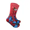 Novas Meias de Cano Médio Cartoon Transfronteiriças com Demônio da Noite, Venom e Homem-Aranha para Exportação